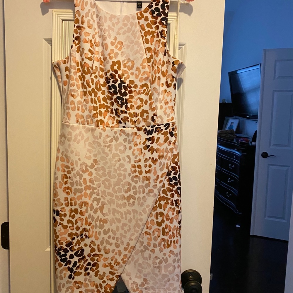 Jessica Simpson sheath silk dress